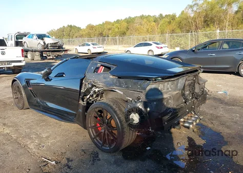2019 Chevrolet Corvette Grand Sport from USA, damaged, VIN 1G1YW2D79K5113156